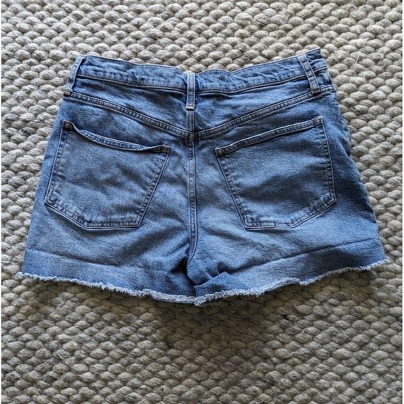 J. Crew High-rise Denim Jean Shorts Tea Time Wash | AV425 Women's Size 30 - Picture 2 of 5